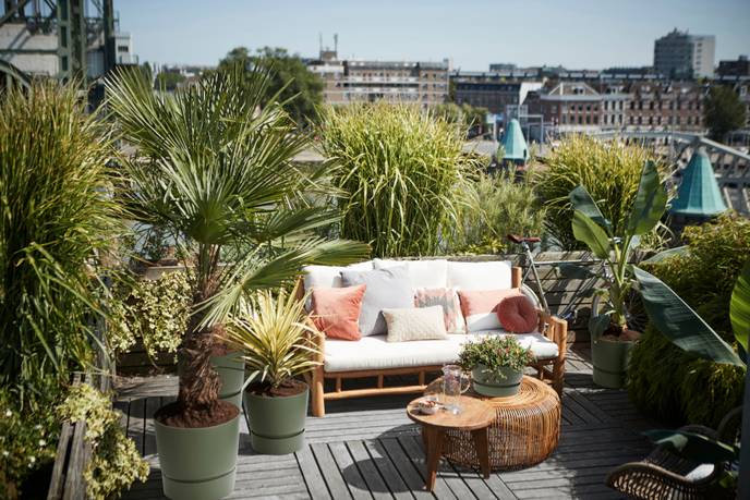 greenville round 30cm leaf green